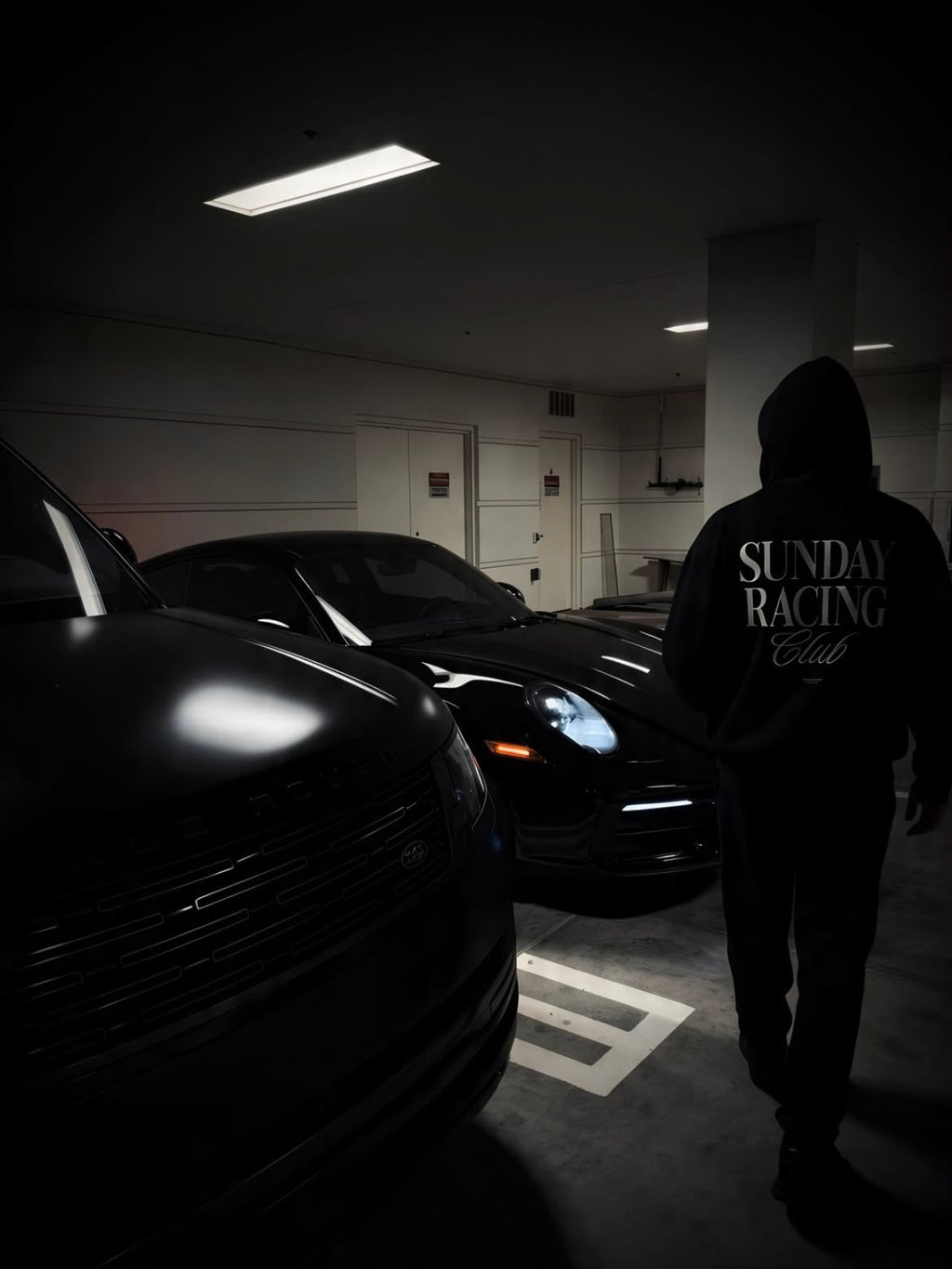 Sunday Racing Club Hoodie — Siyah